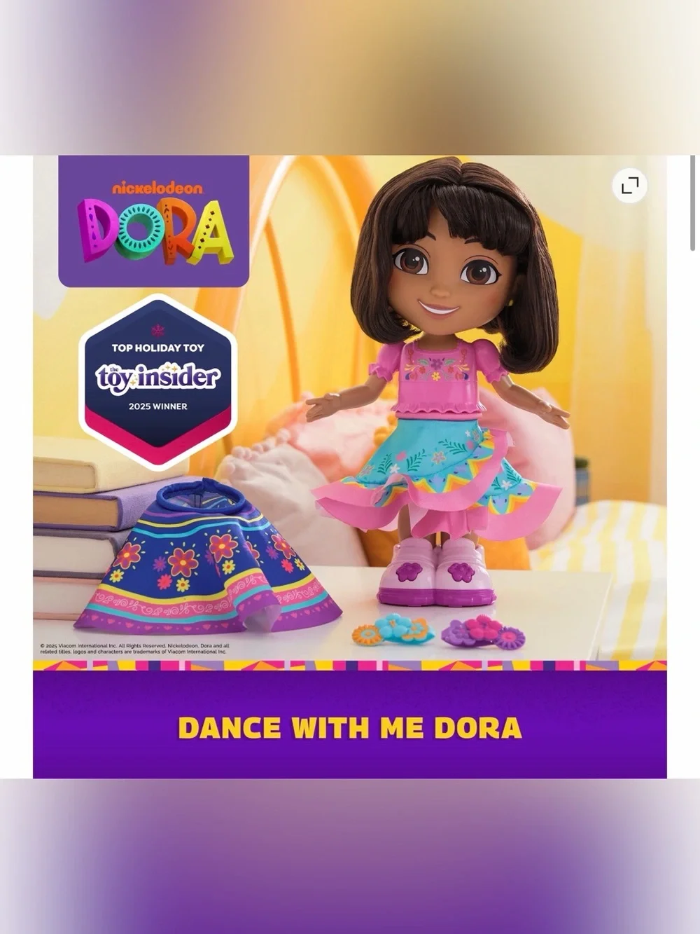 Dora the Explorer, Dance with Me Dora, Interactive Dancing Doll with Music